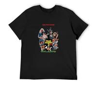 KAI RUI LI Police Academy 3 80S Comedy Slapstick Movie Mens Cotton Tshirt Size XXL