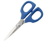 KAI Tijeras universales de la serie V5000 en azul - Longitud total de 13,5 cm - Tijeras para manualidades, tijeras universales de la más alta calidad