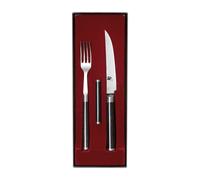 KAI Set de cuhillo y tenedor Kai Shun Classic cromo-negro