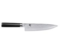 KAI Cuchillo de cocina japonés Shun Classic – Hoja 20 cm, Damasco 32 capas, Mango Pakka