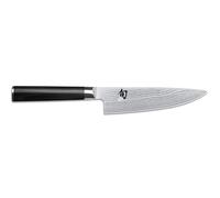 KAI Shun Classic cuchillo de cocina japonés pequeño 15 cm de longitud de hoja - Cuchillo de Damasco 32 capas núcleo VG MAX - 61 (±1) HRC - Mango de madera Pakka - Cuchillo de cocina forjado
