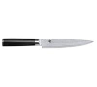 KAI Cuchillo japonés Shun Classic para carne 18 cm Damasco 32 capas VG MAX 61 HRC Mango Pakka