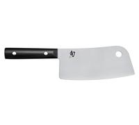 KAI Shun Classic - Cuchillo japonés para picar (17 cm, acero AUS-8A, mango de madera de Pakka, fabricado en Japón, forjado, madera de paka, color negro)