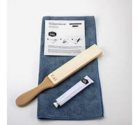 Kai Shun Polishing Strop Set - Juego de correa de extracción + pasta de pulido + paño de cuidado