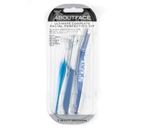 Kai sobre la cara ultimate Complete Facial Perfecting Kit para afeitado y exfoliante: incluye 3 peluqueros de belleza para depilacin y dermaplaning