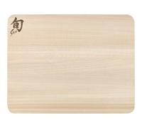 KAI Tabla de cortar Shun de Hinoki, tamaño S - Ciprés japonés - Dimensiones: 27,5 x 21,5 x 1 cm - Tabla de cortar de madera