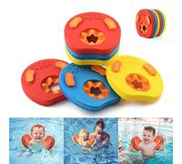 kaianda - Manguitos de natación para niños, 6PCS Manguitos Bebe ,Manguitos Dolphin,Hechos de Espuma, Piscina Discos Flotantes