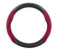 KAIAYGEE Funda para Volante de Coche Compatible con Volvo Polestar 3 2023+ | Leather Suede Compatible con Volvo Polestar 4 2023+, Polestar 5 2024+(O Red B)
