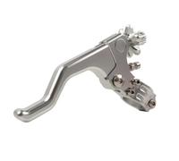 KAIAYGEE Palanca de embrague del manillar de 7 8" Compatible con Honda | 22mm Short Stunt Compatible con Honda CRF150R, CR125R, CRF250R, CRF450R, CRF450RX, CRF250X, CRF450X(Silver)