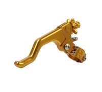 KAIAYGEE Palanca de embrague del manillar de 7 8" Compatible con Honda | 22mm Short Stunt Compatible con Honda CRF150R, CR125R, CRF250R, CRF450R, CRF450RX, CRF250X, CRF450X(Gold)
