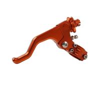 KAIAYGEE Palanca de embrague del manillar de 7 8" Compatible con Honda | 22mm Short Stunt Compatible con Honda CRF150R, CR125R, CRF250R, CRF450R, CRF450RX, CRF250X, CRF450X(Orange)