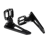 KAIAYGEE reposapiés Pedales Moto para X-ADV 750 2021 2022 2023 Reposapiés Traseros para Motocicleta Reposapiés De Pasajero Pedal Reposapiés Estriberas Piezas De Repuesto Universales Mejoradas(Black)