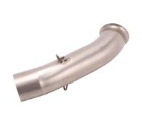 KAIAYGEE Silenciador intermedio On 51 Compatible con KTM Duke 125, RC250 | Slip Modify 51mm Mid Muffler Escape Middle Link Pipe Compatible con KTM Duke 250, Duke 390, RC390
