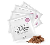 Kaicao Cacao Ceremonial - Cacao Puro Triturado en Polvo - Sin Azúcar, Vegano, sin Gluten, Dieta Keto - Cacao Ritual de Origen Hacienda Limón, Ecuador - 5 x 20 gr