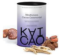 Kaicao Cacao Ceremonial Mindfulness con Reishi y Ashwagandha - Cacao Puro Triturado en Polvo, origen Ecuador - sin Azúcar, Vegano, sin Gluten, Dieta Keto - 200g
