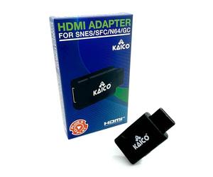 Kaico HDMI Adapter with S-Video and Composite Support Compatible with Nintendo N64, Super Nintendo SNES, Famicom and Gamecube. A Simple Plug & Play HDMI