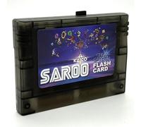 Kaico Sega Saturn Saroo Flash Cart - Cartucho todo en uno - Saturn Pseudo Kai integrado - Viene con una tarjeta de memoria micro SD oficial de 128 GB - Unidad flash SS Saroo v1.3