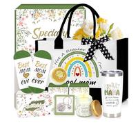 KAICOERLY El mejor regalo para el día de la madre con vaso de hija, hijo, suegra, nueva mamá, regalo de cumpleaños único para madre