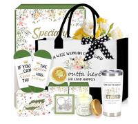 KAICOERLY Regalo de jubilación feliz para mujeres 2025, para mamá, abuela, compañera de trabajo, amigos jubilados, profesores, enfermeras, jefes, el mejor regalo divertido con vaso