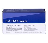 Topicrem Kaidax Forte complemento anticaída para el cabello Zinc y vitaminas 60 cápsulas