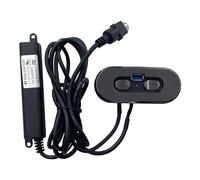 Kaidi - Interruptor reclinable eléctrico Kaidi de 4 botones y 5 pines, modelo KDH115-017, controlador de control manual con puerto USB para sofá eléctrico