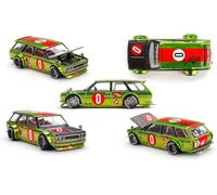 Kaido House x Mini GT 1:64 Datsun KAIDO 510 Wagon OG Flo Chrome Yellow Limited Edition KHMG164