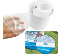 Kaiheng Parche de Reparación Hinchable Transparente 8cm x 2m TPU Cinta Impermeable Kit de reparación. para Reparar colchones inflables, Casas inflables, Anillos de natación, Tiendas de campaña.