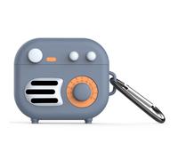 Kaijia linda estuche para 2021 Apple AirPods 3rd Gen (ltimo modelo) con Keychain Funny Darny 3D Relio Retro Relio