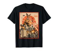 Kaiju Easter Bunny Tokyo Funny Egg Hunt Japanese Vibe Camiseta