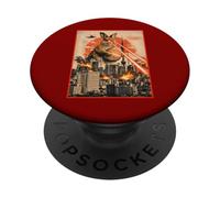 Kaiju Easter Bunny Tokyo Funny Egg Hunt Japanese Vibe PopSockets PopGrip Adhesivo