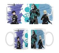 Kaiju no. 8 taza cerámica kaiju no. 8, reno ichikawa, soshiro hoshina