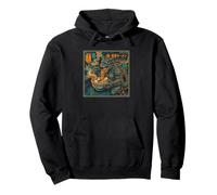 Kaiju Ramen Monstruo Fideos Monstruo Japonés Sudadera con Capucha