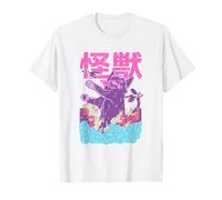 Kaiju, Vintage Japonés Anime Monstruo Gato Pastel Camiseta