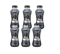 KAIKU CAFFÈ LATTE - Protein Coffee Doble Cero Pack 6 x 330 ml, Café Frío, Listo para Tomar, 26 g de Proteína por Ración, Café Arábiga, sin Azúcares Añadidos, Bajo en Grasa, sin Gluten y con Lactosa