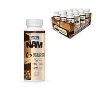 KAIKU ÑAM - Desayuno Pack 12 x 250 ml, Sabor Café, Bebida Lista para Tomar, 17 g de Proteína, 26 Vitaminas y Minerales, sin Azúcares Añadidos, sin Gluten, Bajo en Grasas, Desayuno Completo