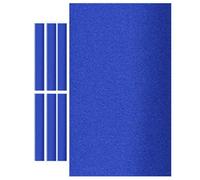 kaileFURN Billiard Table Cloth Table Pad Professional Pool Table Cloth Soft No Pilling Felt 7Ft/8Ft/9Ft Billiard Cloth with 6 Piece Side Wrap for Snooker Bars Clubs Hotels(Size:7ft,Color:Azul)