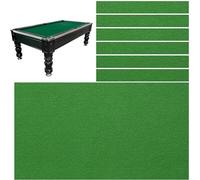 kaileFURN Pool Table Cloth Felt Replacement Kit,7ft/8ft/9ft Indoor Sports Game Durable Billiard Tabel Cloth Cover with 6 Bottom Cloth for A Variety of Games Snooker(Size:8ft,Color:Verde)