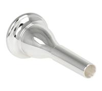 KAILIKETIY 1 Boquilla de Tuba Profesional de 13,3 MM Acabado Plateado, Diseño para Mejorar la Expresión Musical, Adecuado para Principiantes y Uso en Presentaciones