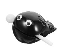 KAILIKETIY 1 Juego Pescado De Madera Juguete Para Bebé De Cangrejo Que Se Arrastra Juguetes Blandos Lámpara De Medusa Juguetes Para Mascotas Juguete De Pesca Bongos Black El Plastico