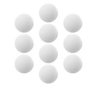 KAILIKETIY 10 Balones de Golf de Práctica de Espuma Eva de Color Blanco, Ligeros con Límite de Distancia para Entrenamiento en Interiores y Exteriores