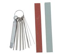 KAILIKETIY 1juego Piedra De Afilado Para Guitarra Herramienta De Pulido y Mantenimiento De Cejuela Kit De Accesorios Práctico y Duradero Para Revisión y Reparación De Instrumentos