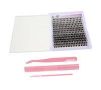 KAILIKETIY 1juegos Pestañas Postizas Para Autoaplicación Kit De Pestañas Diy Con Individuales Removedor De y Sellador De Para Uso De Maquillaje Casa