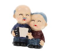KAILIKETIY 1Pieza Adorno Decorativo Para Pastel Ancianos Muñecos Para Cumpleaños Decoración De Tartas Con Tema De Amor Para Celebraciones