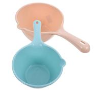 KAILIKETIY 2 Cucharones Ideales para Cocina, Baño y Jardín y No se Deforman de Plástico Multiusos Resistentes Pack de 2 Piezas con Diseño Práctico para Agua