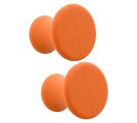 KAILIKETIY 2 Piezas Base de Goma Estable para Soporte de Horquilla de Meditación Naranja Función de Sanación Vibracional Adecuado para Terapia de Sonido y Estudios de Yoga