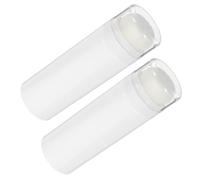KAILIKETIY 2 Piezas Caja De Soplo De Polvo Tamices Vacío Bálsamo Envase De Belleza Para El Cuidado De La Piel Dispensador Viajar Recargable Fórmula Portatalco Para Bebé Con Puff Rojo Páginas