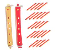 KAILIKETIY 24piezas Rodillos De Rizado Sin Calor Para Cabello y Bigudíes Para Ondas Frías Herramientas De Estilo Para Uso Doméstico