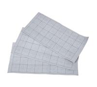 KAILIKETIY 3 Piezas Water Writing Cloth Reusable Chinese Calligraphy Mat For Brush Practice With Grid Portable Water Drawing Tool For Students And Beginners Grey