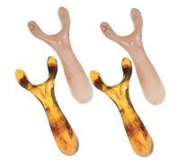 KAILIKETIY 4piezas Raspadores De Resina Para Puente Nasal Masajeador De Cabelludo Masajeador Herramienta De Masaje Facial Para Doméstico y Salones De