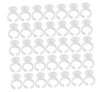 KAILIKETIY 500 Piezas Anillos Mini para Pegamento de Pestañas y de Copa Adhesiva Desechable para Microblading y Extensiones Herramienta Precisa para de Uñas y